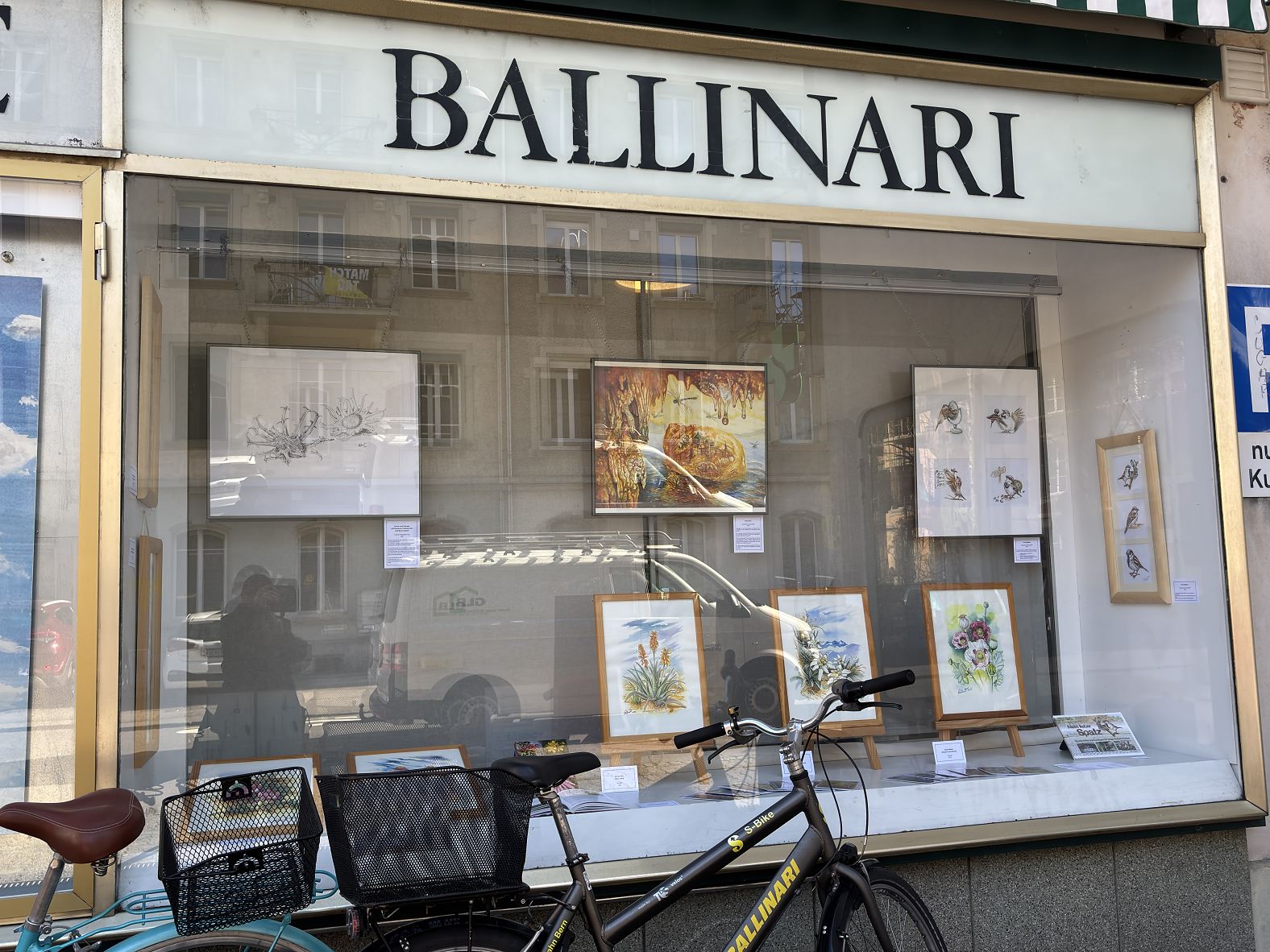 Einzelausstellung Z�hringer Apotheke Ballinari Bern 2025