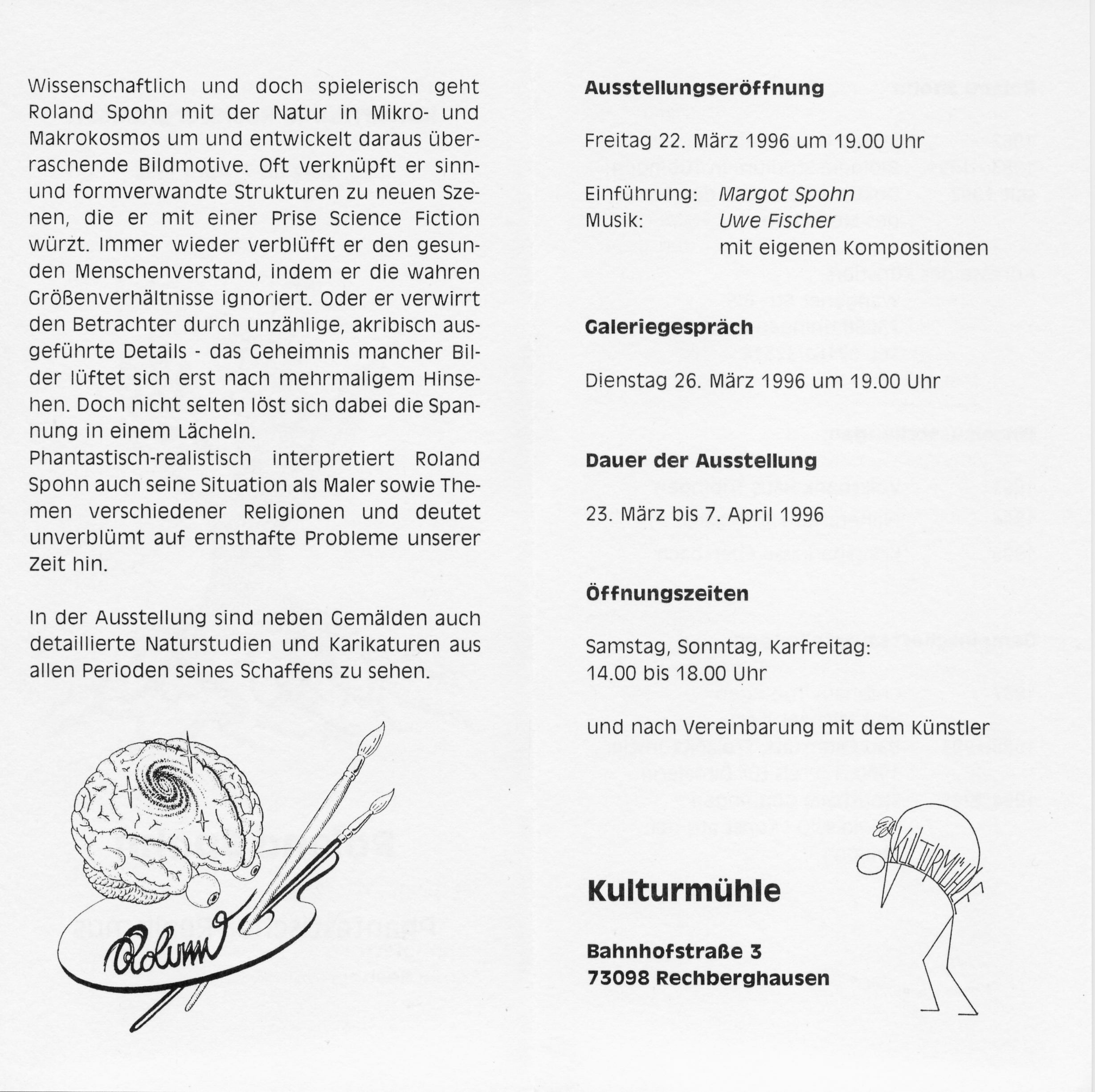 Ausstellung Rechberghausen 1996