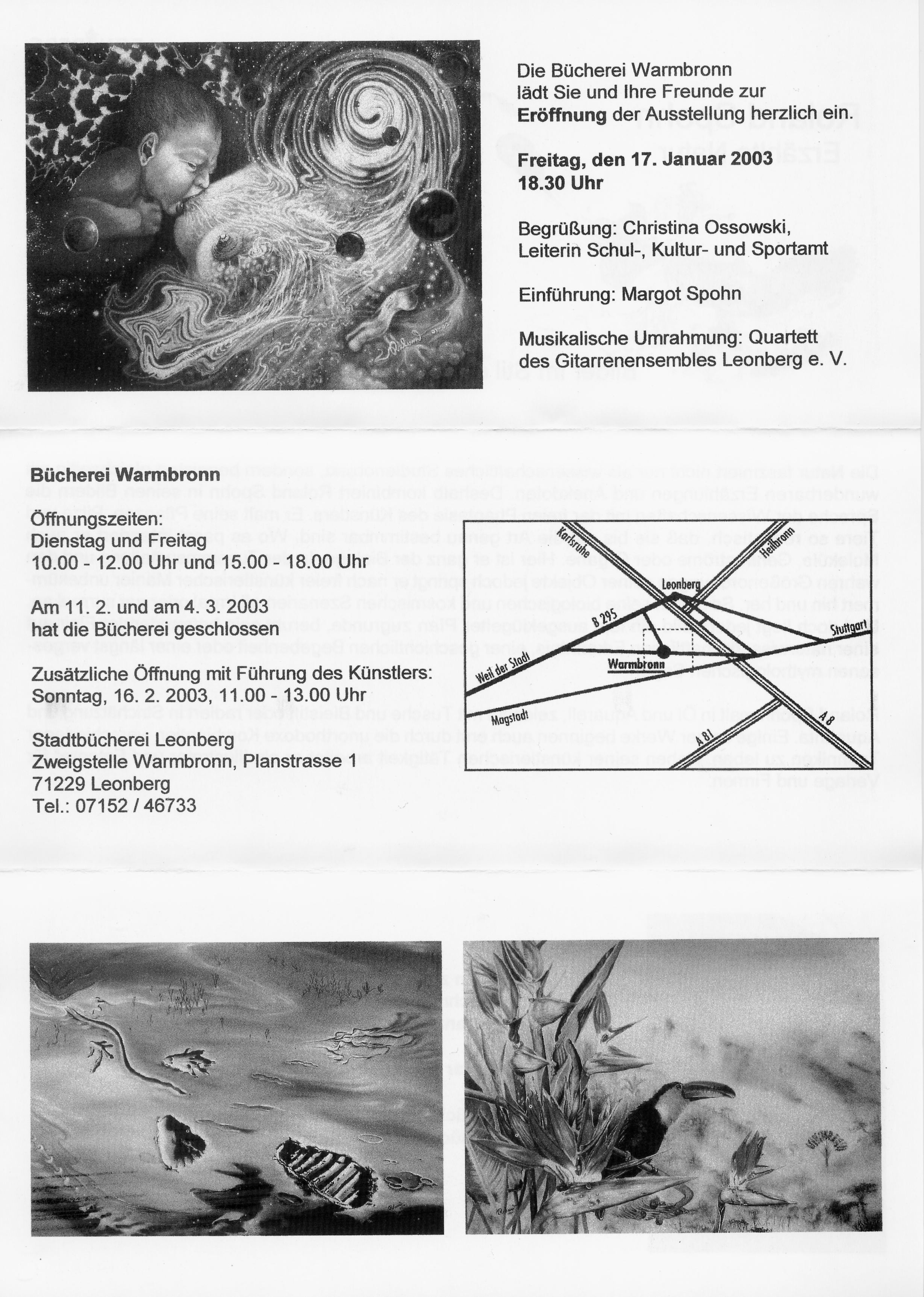 Ausstellung Warmbronn 2003