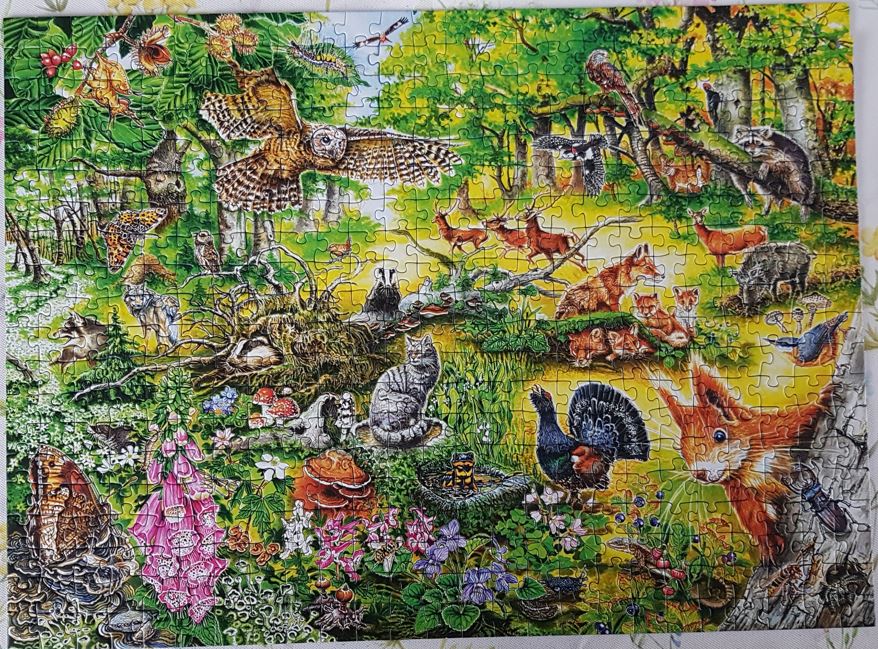 Wald-Wimmel-Puzzle